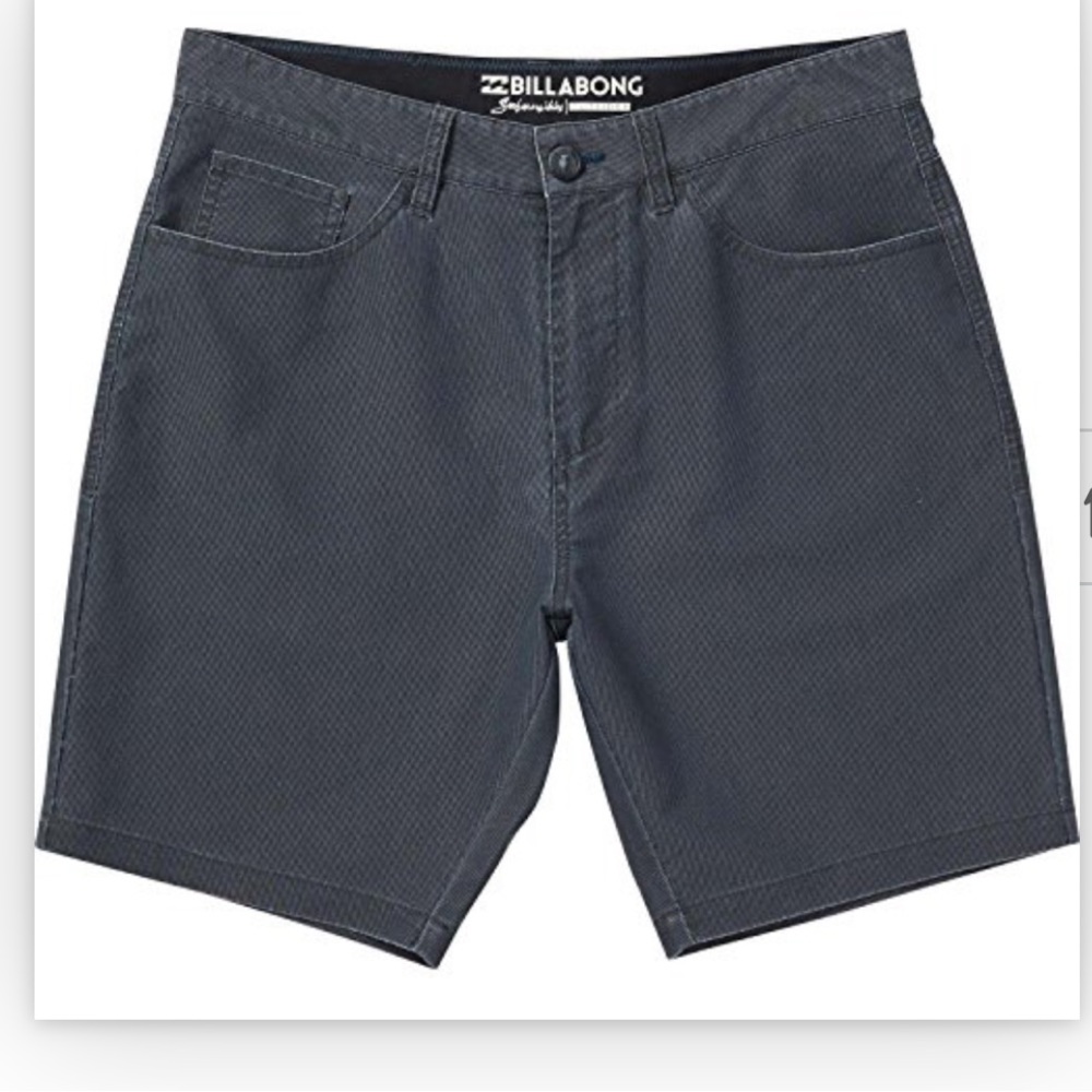 NWT billabong big boys outsider x surf cord walk shorts size 24 or 8